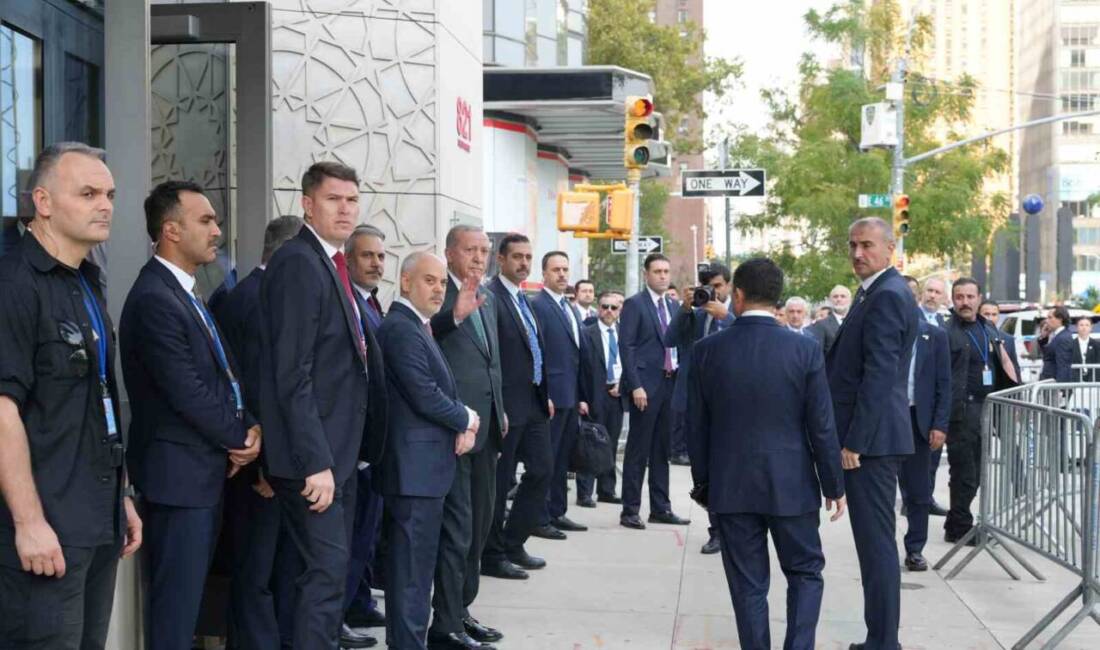 Cumhurbaşkanı Recep Tayyip Erdoğan, New York'ta Birleşmiş Milletler Genel Kurulu'na