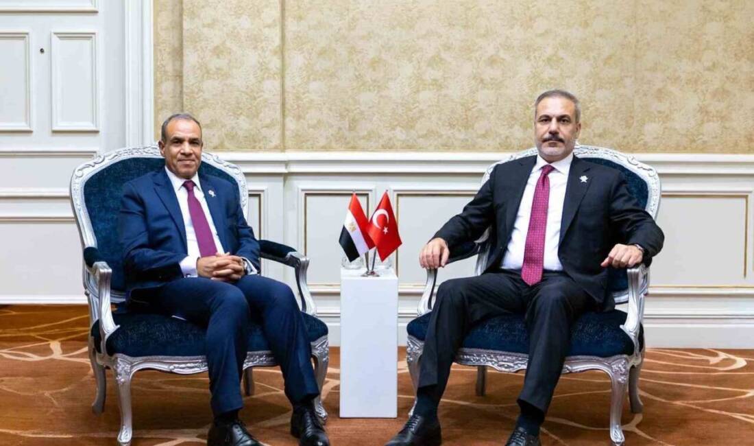 Dışişleri Bakanı Hakan Fidan, Katar'ın başkenti Doha'da Mısır Dışişleri Bakanı