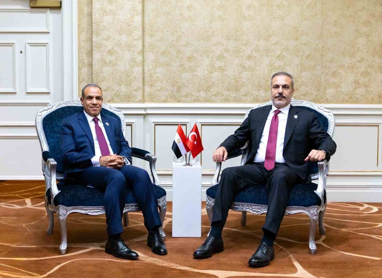 Dışişleri Bakanı Hakan Fidan, Katar'ın başkenti Doha'da Mısır Dışişleri Bakanı