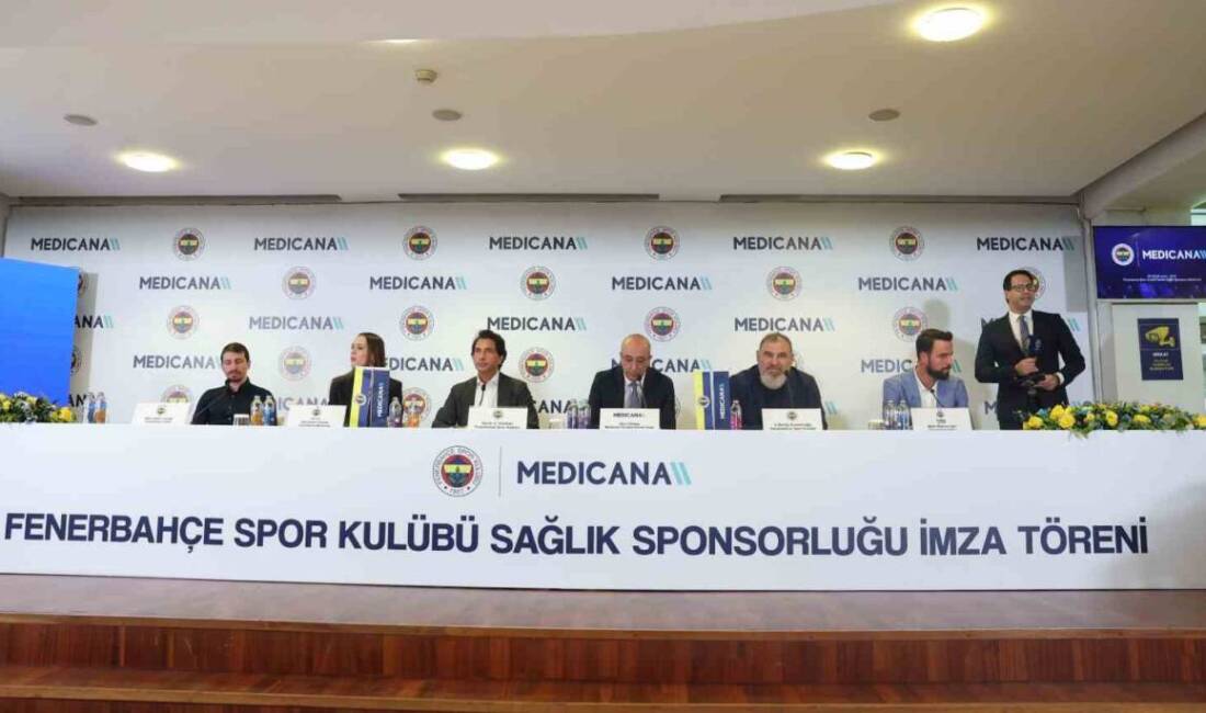 Medicana, Fenerbahçe Spor Kulübü'nün 2025-2027 sezonları için sağlık sponsoru oldu.