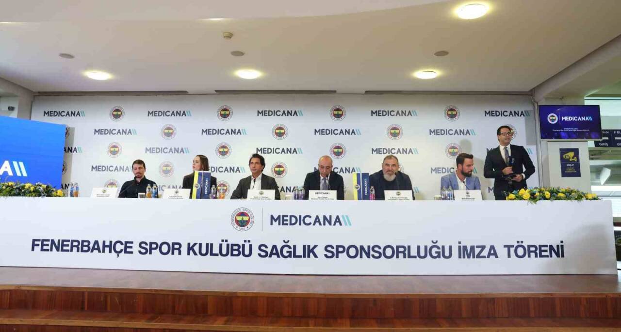 Medicana, Fenerbahçe Spor Kulübü'nün 2025-2027 sezonları için sağlık sponsoru oldu.