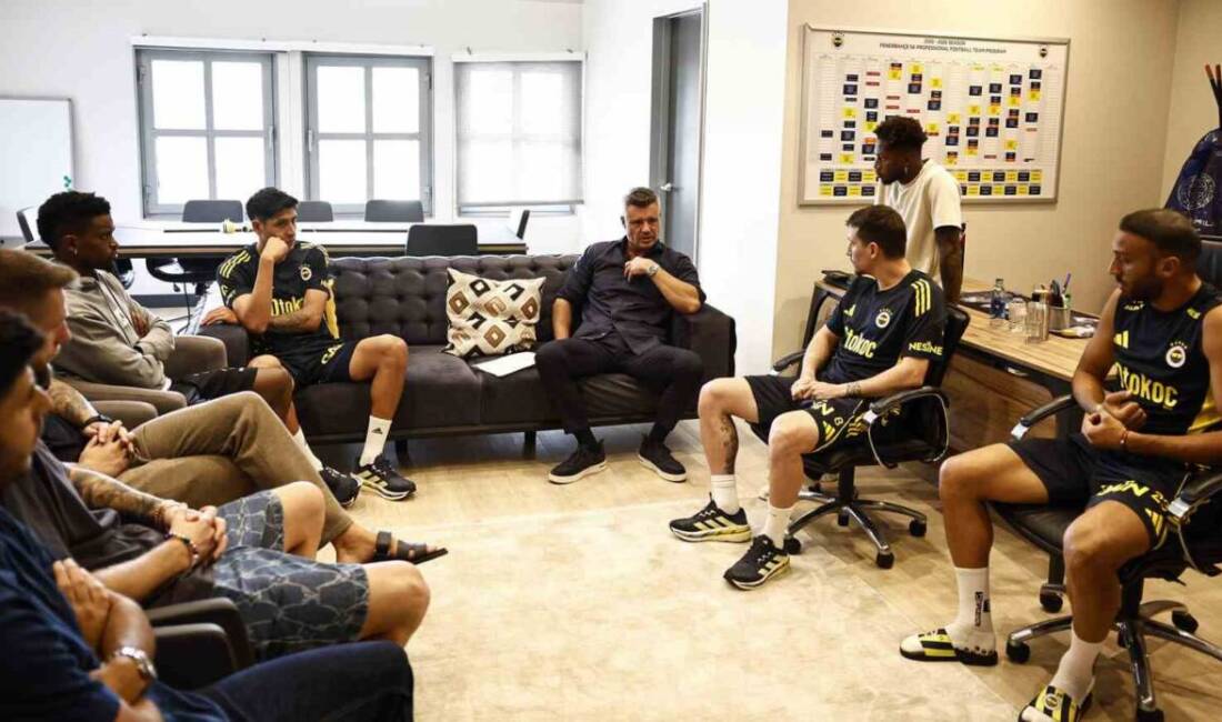 Fenerbahçe Başkanı Sadettin Saran ve Yönetim Kurulu Üyesi Ertan Torunoğulları,