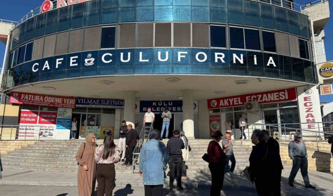 Konya'nın Kulu ilçesinde sabah saat 09.03'te 4.0 büyüklüğünde bir deprem