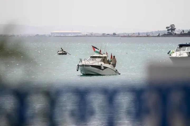 Dünya genelinden 44 ülkeden aktivistler, "Küresel Sumud Filosu" adı altında