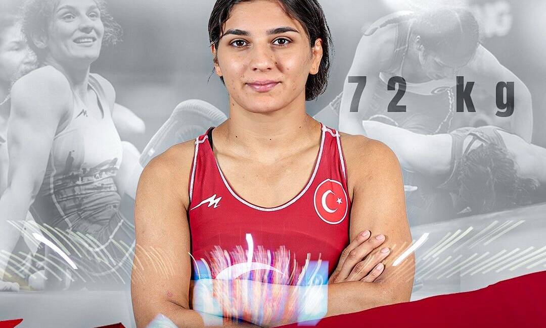 Hırvatistan'da gerçekleştirilen Dünya Güreş Şampiyonası'nda Nesrin Baş, 72 kilo kadınlar