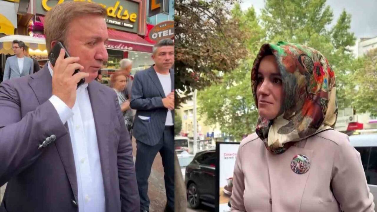 Erzincan'da Vali Hamza Aydoğdu, öğretmen Kübra Aydın'ın bir öğrencisinin zor