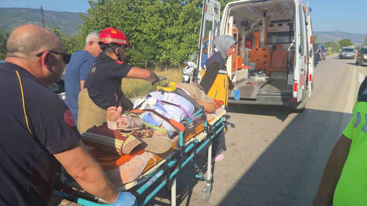 Bursa'nın Orhangazi ilçesinde meydana gelen kazada, Muhammet A. ve Sedanur