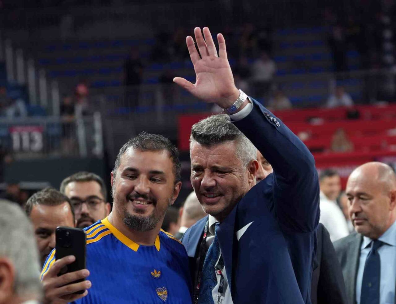 Fenerbahçe’nin yeni başkanı Sadettin Saran, 38. Erkekler Cumhurbaşkanlığı Kupası maçında