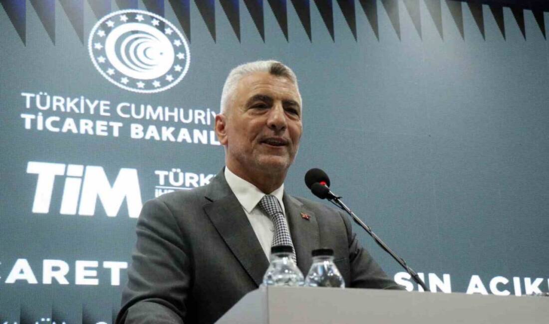 Ticaret Bakanı Ömer Bolat, ağustos ayı ihracatının 21,8 milyar dolar