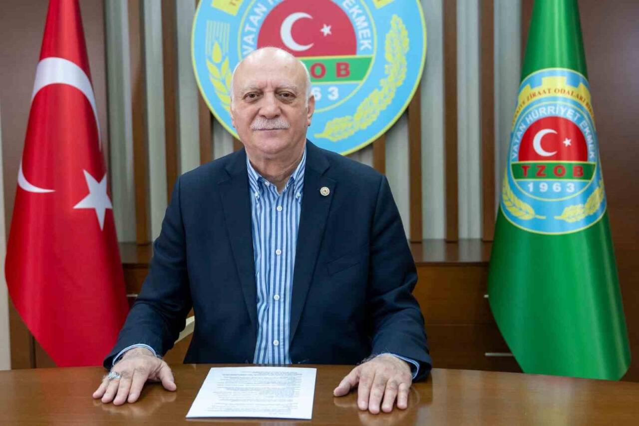 Türkiye Ziraat Odaları Birliği (TZOB) Genel Başkanı Şemsi Bayraktar, eylül