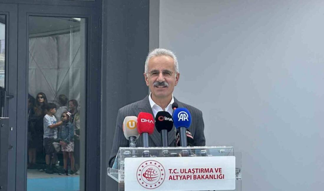 Ulaştırma ve Altyapı Bakanı Abdulkadir Uraloğlu, Türkiye'nin deniz taşımacılığına ilişkin