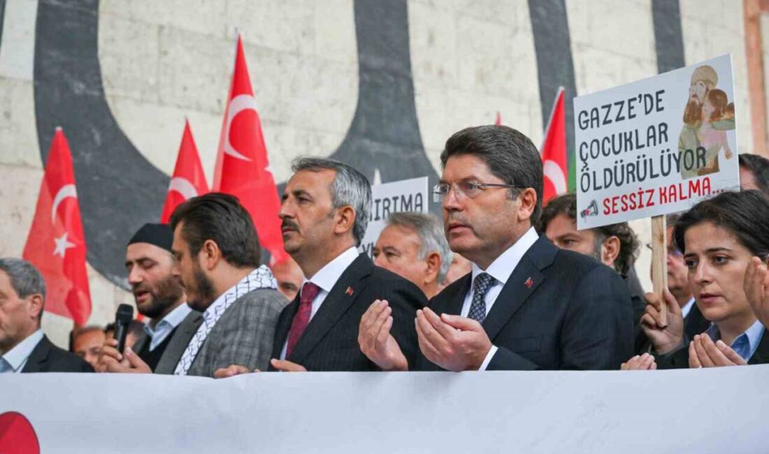 Adalet Bakanı Yılmaz Tunç, İsrail’in 7 Ekim'den bu yana gerçekleştirdiği