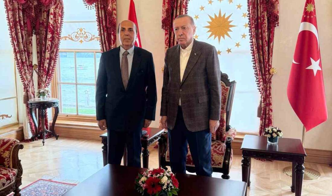 Cumhurbaşkanı Recep Tayyip Erdoğan, Prof. Dr. Aydın Ayaydın ile İstanbul'da