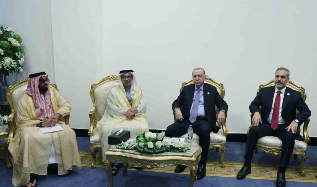 Cumhurbaşkanı Recep Tayyip Erdoğan, Mısır'da düzenlenen Gazze konulu Barış Zirvesi