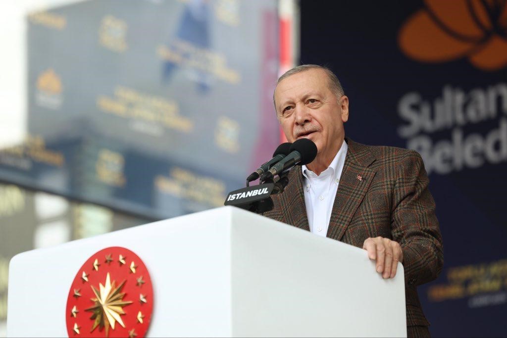 Cumhurbaşkanı Recep Tayyip Erdoğan, Sultanbeyli’de gerçekleştirilen toplu açılış töreninde Gazze’deki