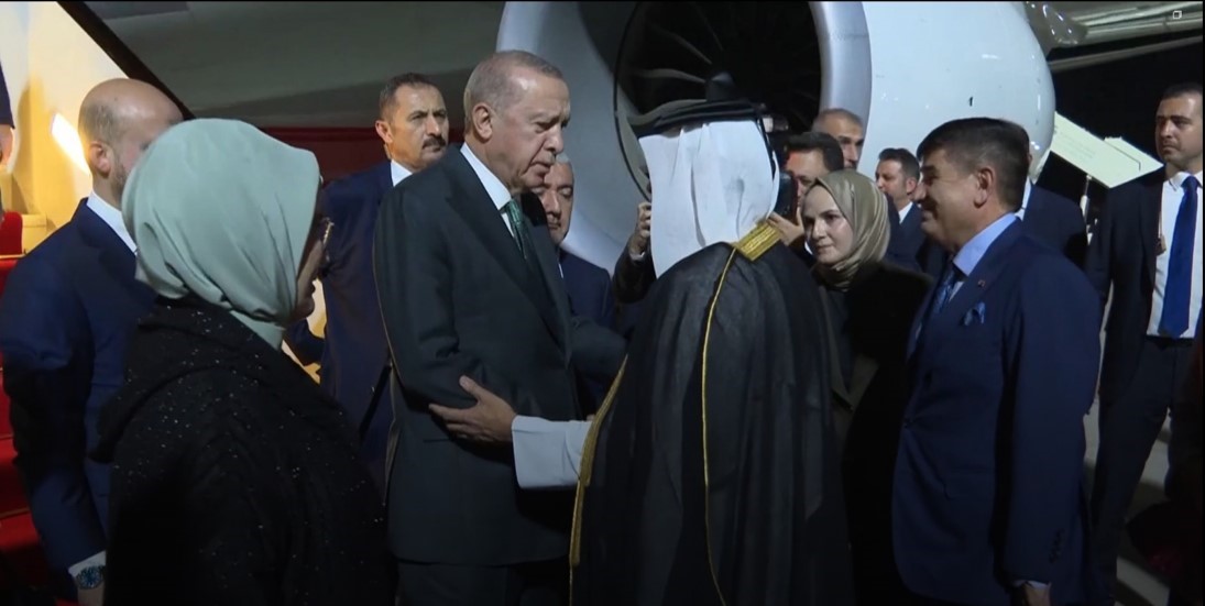 Cumhurbaşkanı Recep Tayyip Erdoğan, Kuveyt temaslarının ardından resmi ziyaret için