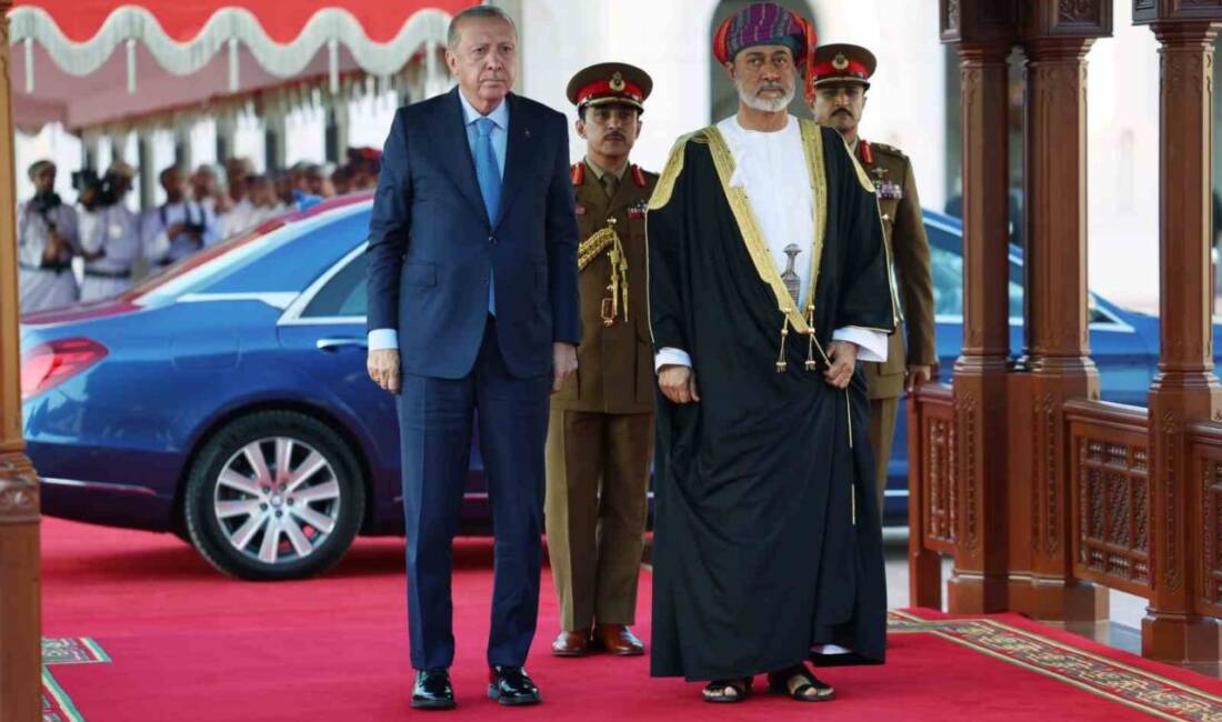 Cumhurbaşkanı Recep Tayyip Erdoğan, Umman ziyaretinde Sultan Heysem bin Tarık