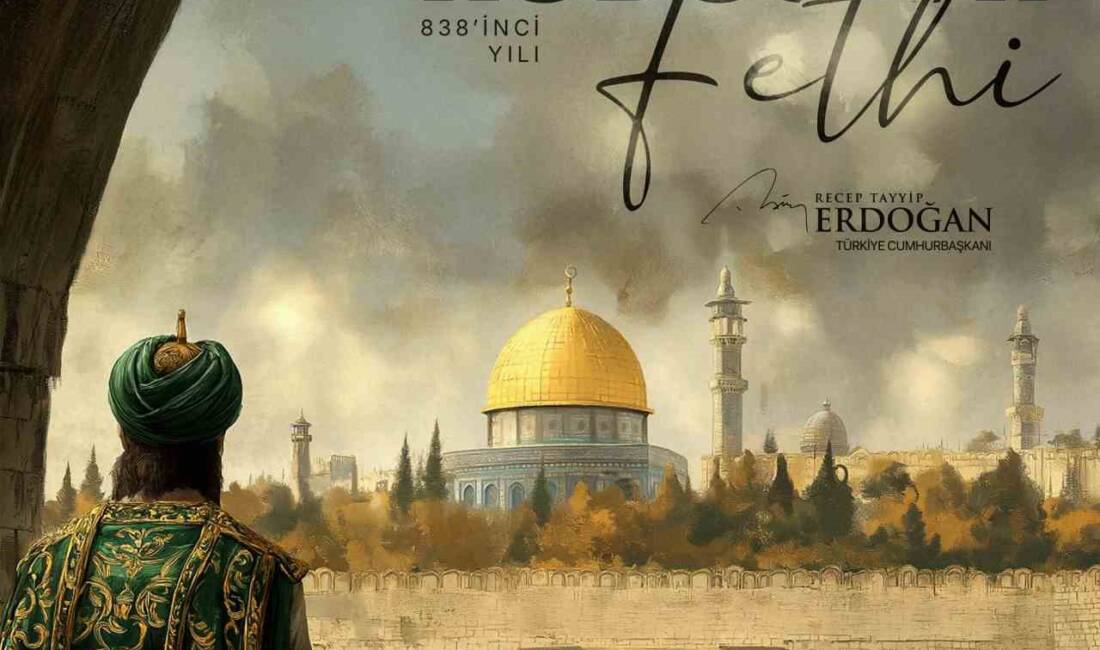 Cumhurbaşkanı Recep Tayyip Erdoğan, Kudüs'ün Fethi'nin 838'inci yıl dönümünü sosyal