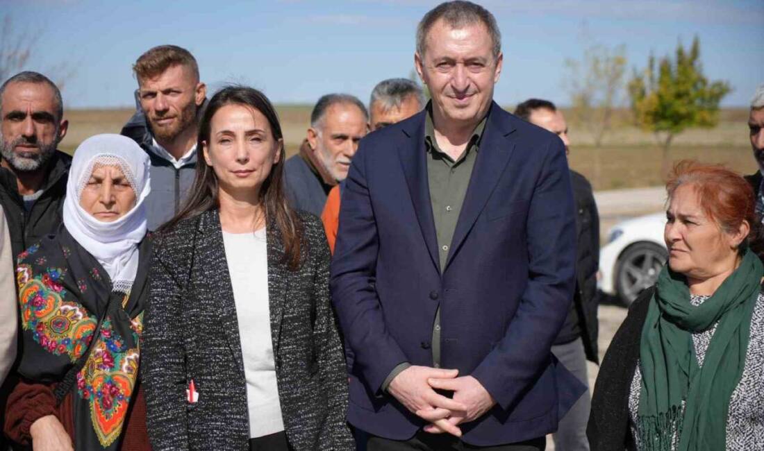 DEM Parti Eş Genel Başkanları Tülay Hatimoğulları ve Tuncer Bakırhan,