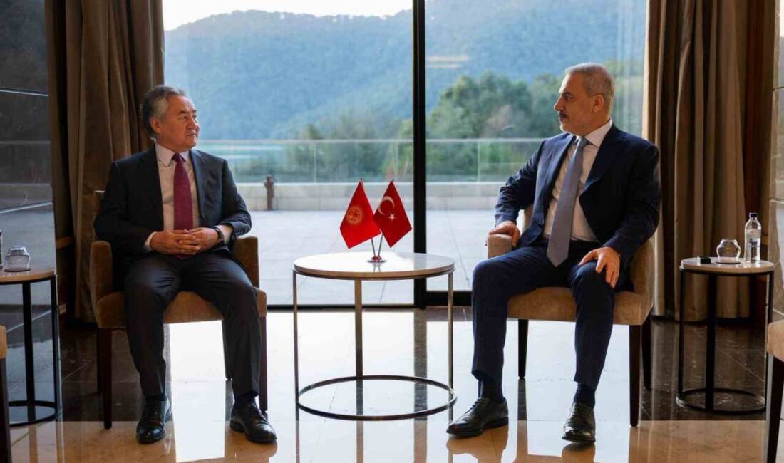 Dışişleri Bakanı Hakan Fidan, Azerbaycan'da Kırgızistan Dışişleri Bakanı Ceenbek Kulubayev