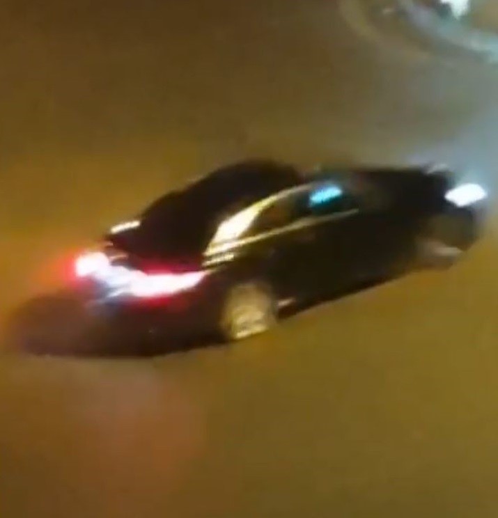 Mersin'de M.G. isimli sürücü, gece saatlerinde drift yaparak çevreyi rahatsız