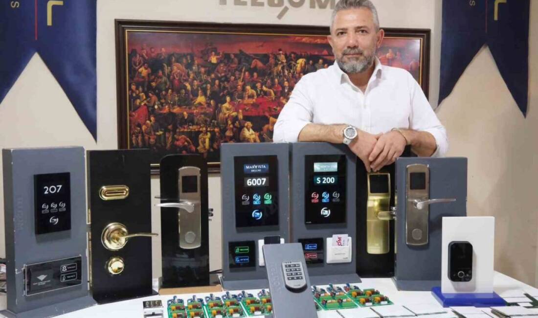 Osman Yücel, Telcom Teknoloji'nin dijital kilit sistemlerinde yerli üretim oranının