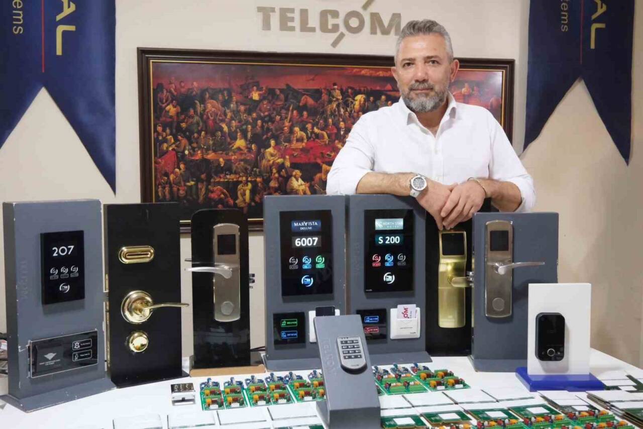 Osman Yücel, Telcom Teknoloji'nin dijital kilit sistemlerinde yerli üretim oranının