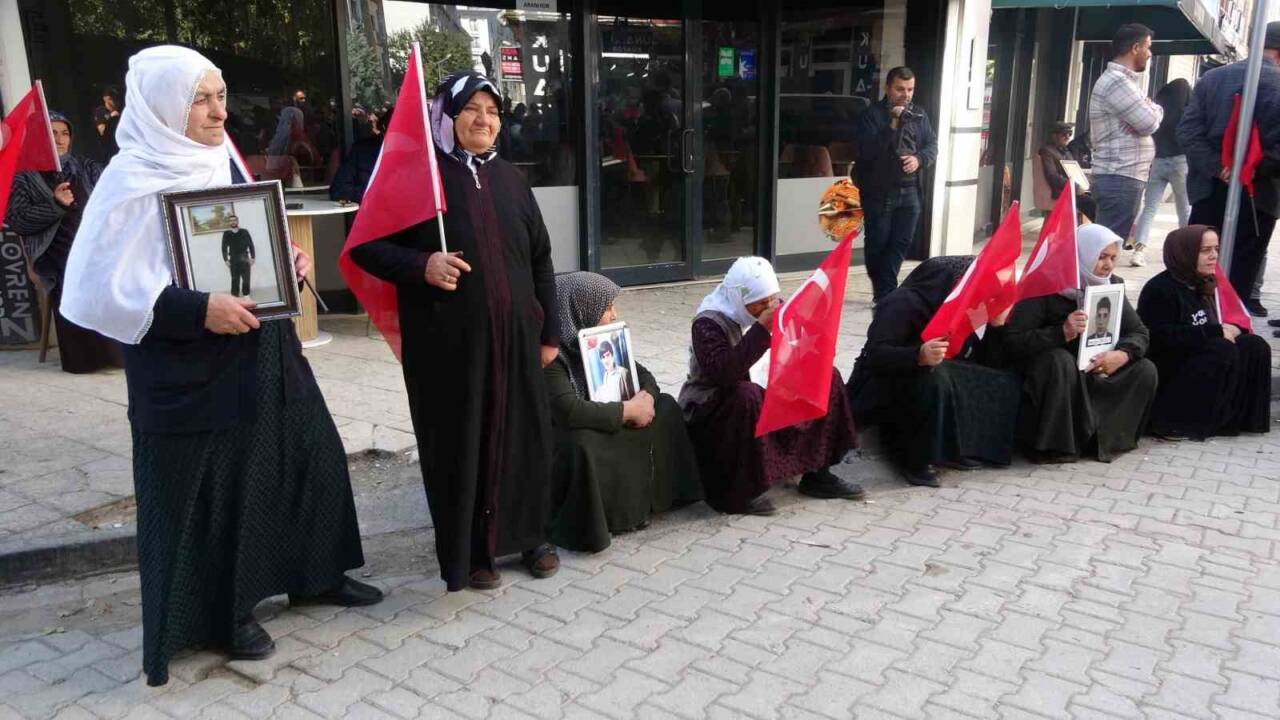 Van'da, "Terörsüz Türkiye" çağrısıyla evlat nöbeti tutan 35 aile, 109.