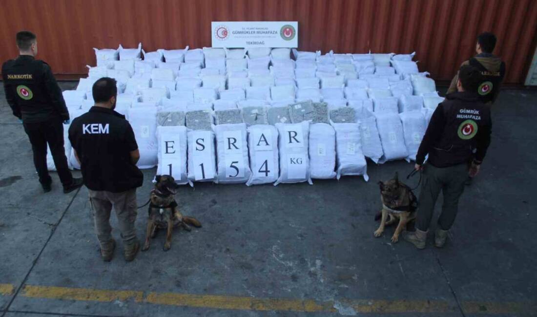 Ticaret Bakanlığı Gümrükler Muhafaza ekipleri, Tekirdağ ve Edirne'de yaptığı operasyonlarda