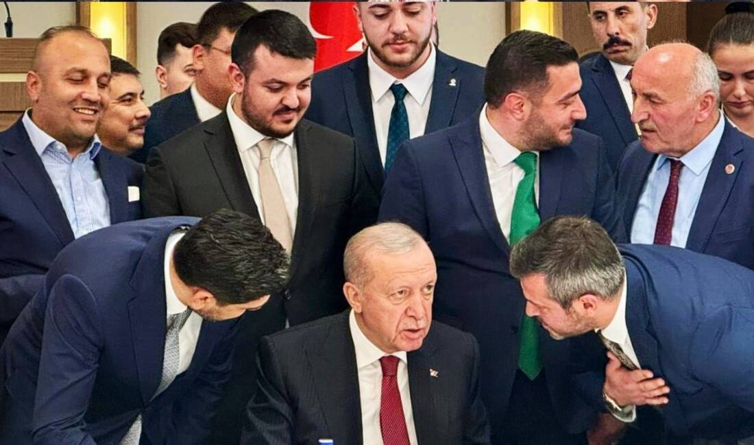 Karabük Belediye Başkanı Özkan Çetinkaya, Ankara'da Cumhurbaşkanı Recep Tayyip Erdoğan