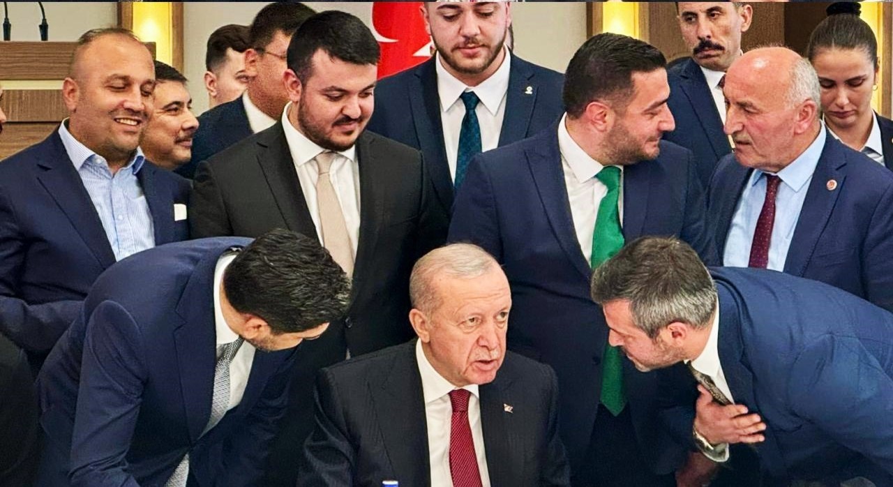Karabük Belediye Başkanı Özkan Çetinkaya, Ankara'da Cumhurbaşkanı Recep Tayyip Erdoğan
