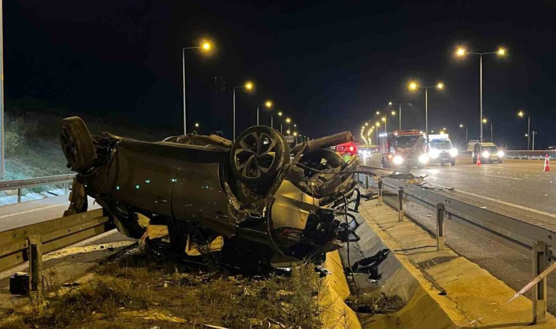 Kuzey Marmara Otoyolu'nda meydana gelen kazada, 23 yaşındaki Furkan U.'nun