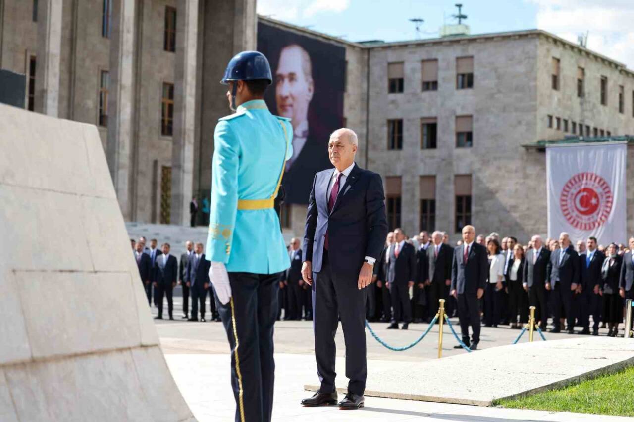 TBMM'de 28. Dönem 4. Yasama Yılı, TBMM Başkanı Numan Kurtulmuş'un