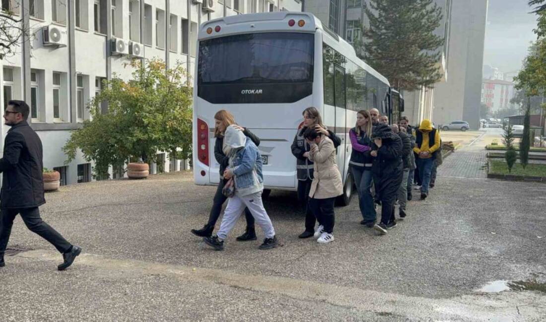 Tokat'ta polis, fuhuş operasyonunda 8 şüpheliyi gözaltına aldı. N.Ö., H.K.,