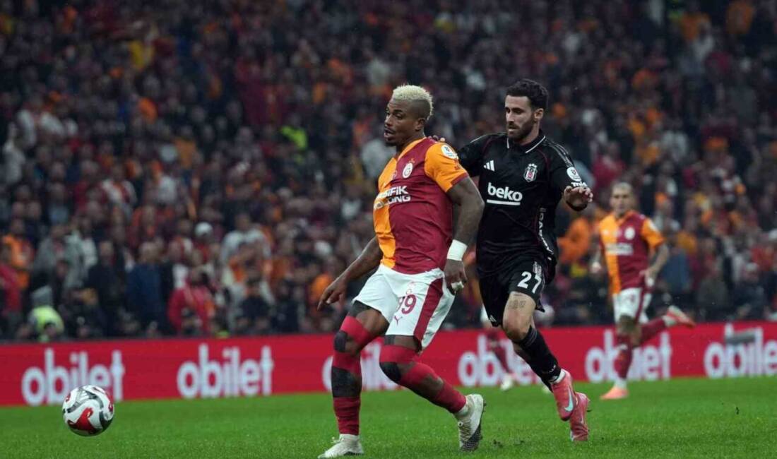 Trendyol Süper Lig'in 8. haftasında Galatasaray, Beşiktaş ile 1-1 berabere
