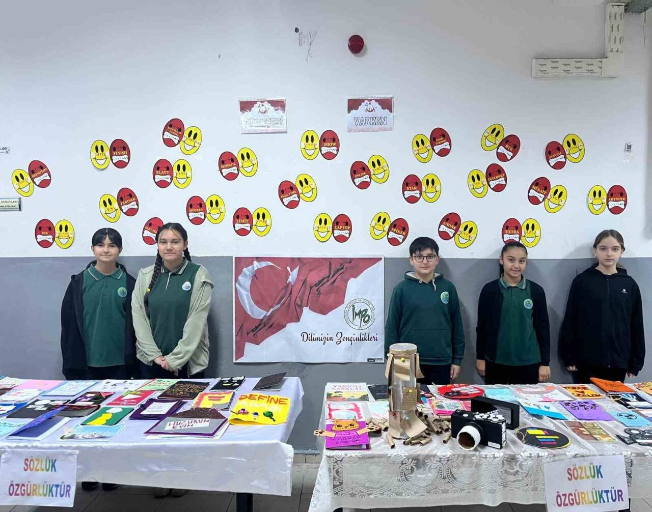 Yalova'daki İsmetpaşa Mazlum Palabıyık Ortaokulu'nda, 5, 6 ve 7. sınıf