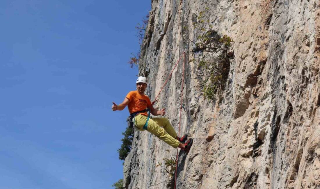 Yalova'nın Safran Tırmanış Bahçesi, doğa ve tırmanış sporlarına yeni olanaklar