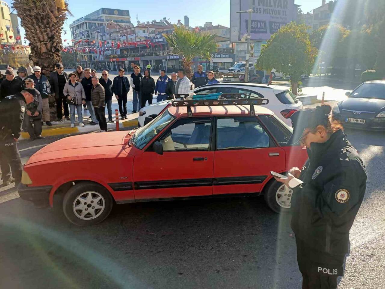 Aydın’ın Efeler ilçesinde yaşanan trafik kazasında 72 yaşındaki Şeref A.,