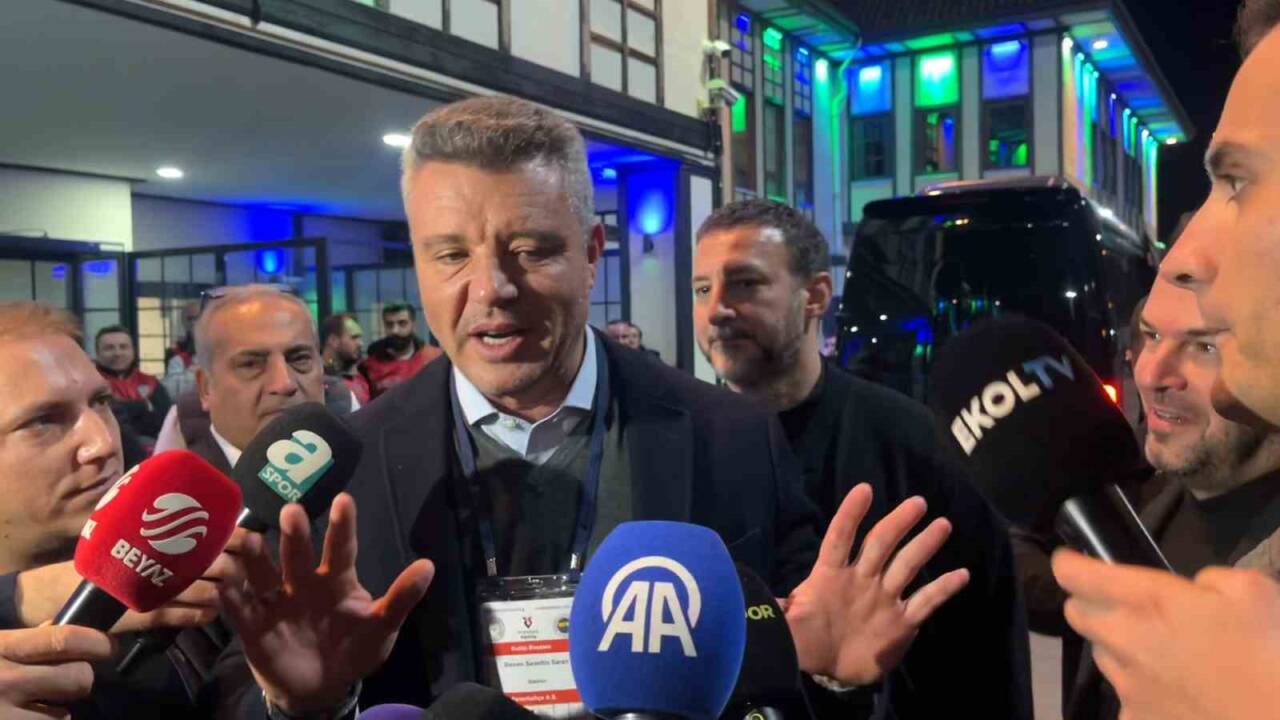 Fenerbahçe Başkanı Sadettin Saran, 5-2'lik Çaykur Rizespor galibiyetinin ardından, oyuncularına