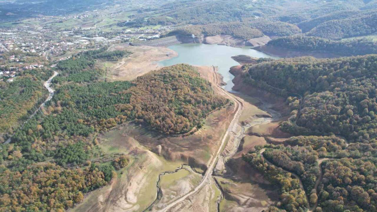 Yalova’da Gökçe Barajı’ndaki doluluk oranının yüzde 8’in altına inmesi sonrasında