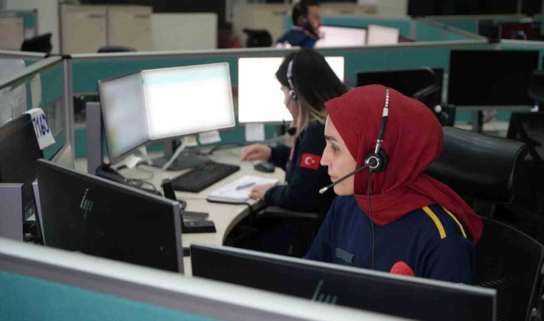 Kırıkkale 112 Acil Çağrı Merkezi'ne 2025'te gelen çağrıların %63'ü asılsız.