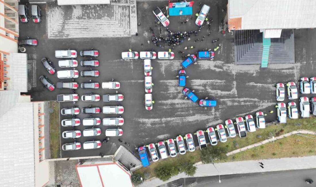 Ağrı'da 85 yeni araç, Vali Mustafa Koç'un katıldığı törenle emniyet