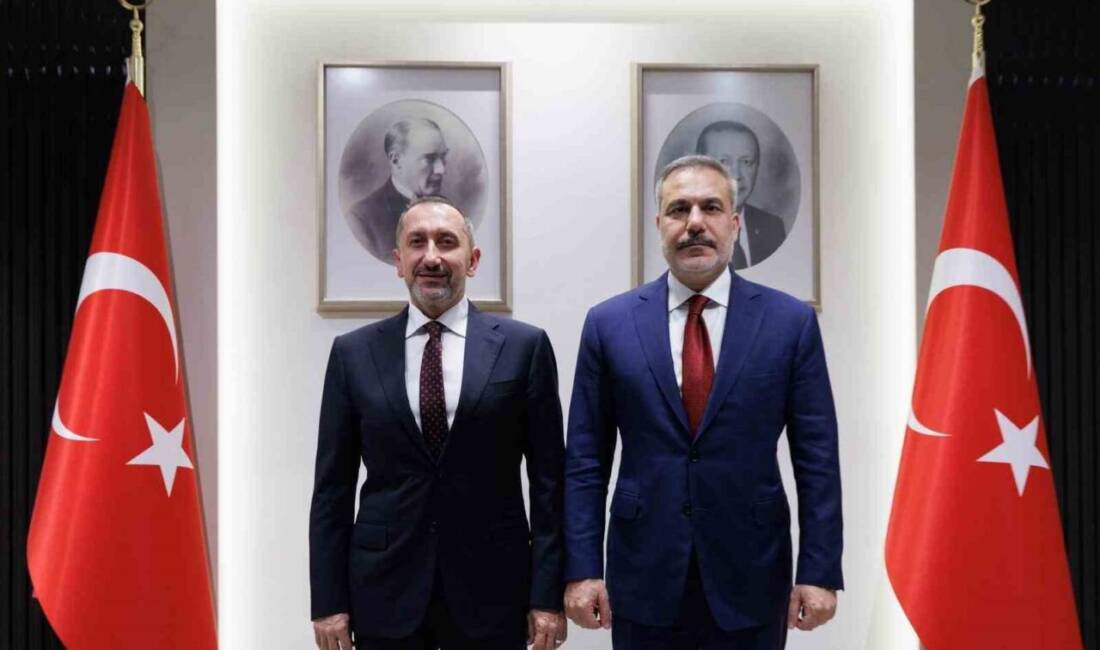 Dışişleri Bakanı Hakan Fidan, Ankara'da Siber Güvenlik Başkanı Ümit Önal