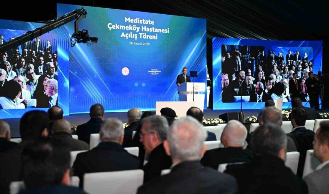 Sağlık Bakanı Kemal Memişoğlu, İstanbul'daki Medistate Çekmeköy Hastanesi açılışında Türkiye'nin