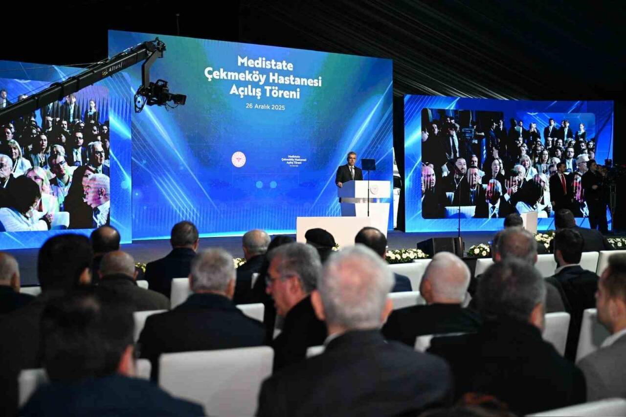 Sağlık Bakanı Kemal Memişoğlu, İstanbul'daki Medistate Çekmeköy Hastanesi açılışında Türkiye'nin