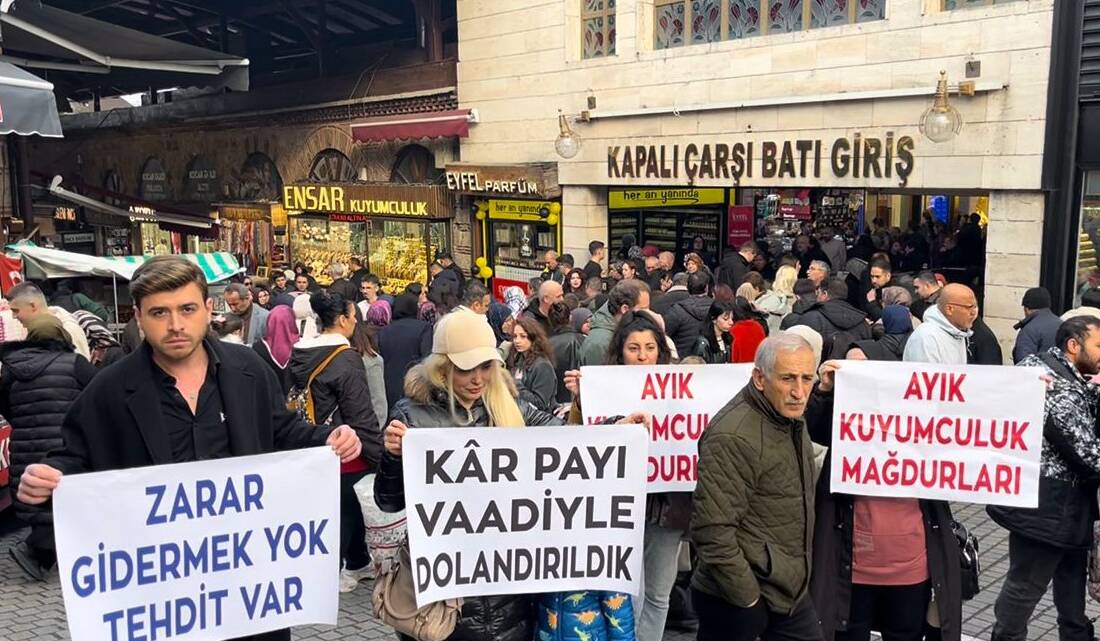 Bursa'da kuyumcu M.B.A., H.Ç.A. ve E.B. dolandırıcılığı iddialarıyla gündemde. "Altın