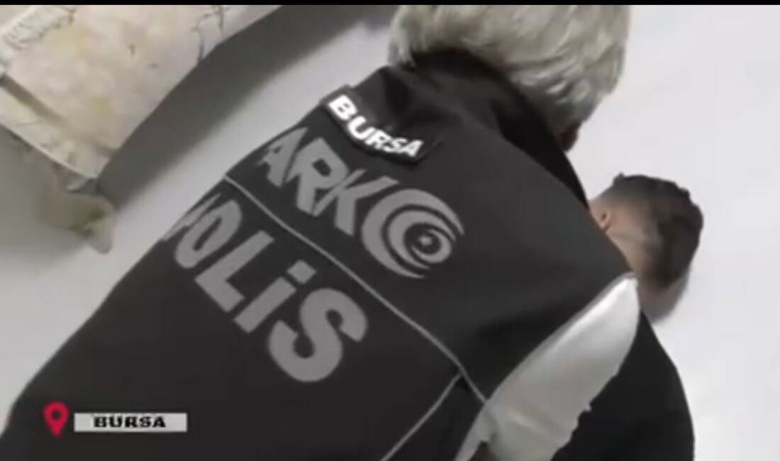 Bursa İl Emniyet Müdürlüğü, yılbaşı öncesi uyuşturucu operasyonları düzenleyerek 34