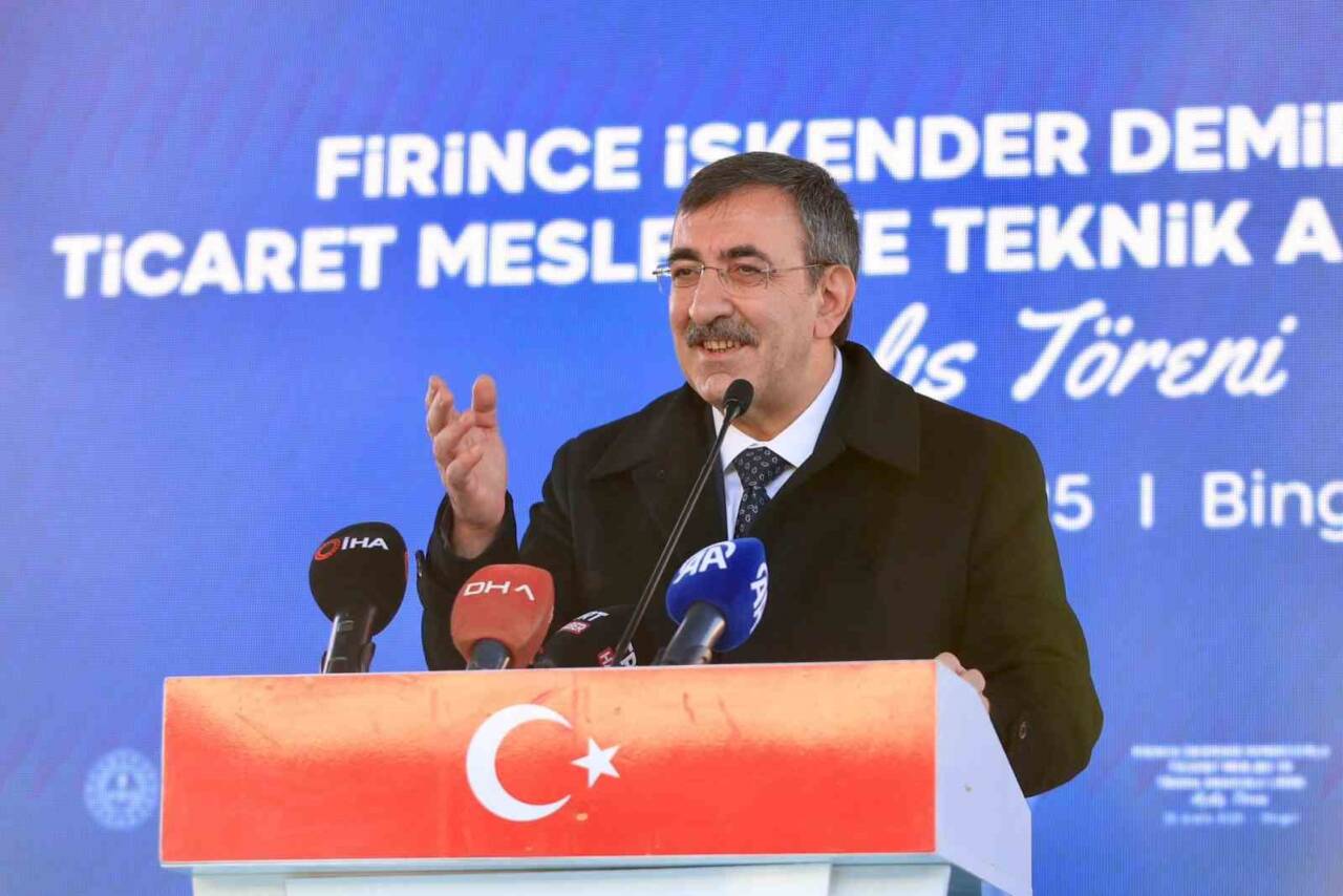 Cumhurbaşkanı Yardımcısı Cevdet Yılmaz, Bingöl'de yapılan okulların açılışında, Türkiye'nin turizm