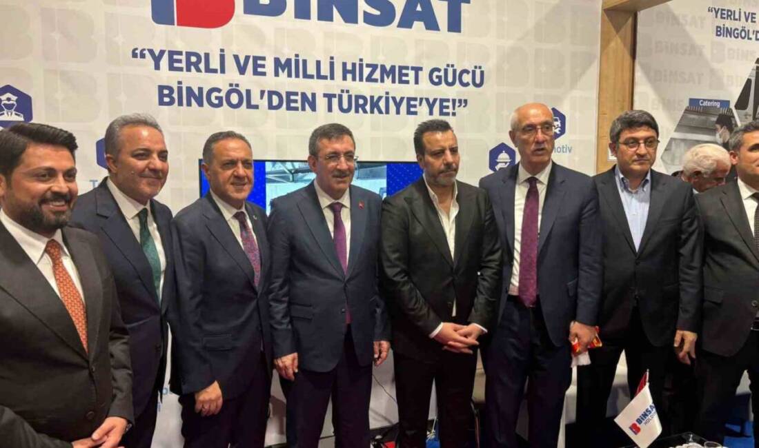 Cumhurbaşkanı Yardımcısı Cevdet Yılmaz, İstanbul'da düzenlenen Bingöl Tanıtım Günleri etkinliğinde,