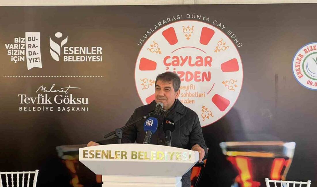 Esenler Belediyesi, Uluslararası Dünya Çay Günü kutlamaları kapsamında 55 çeşit